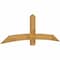 Ekena Millwork Bellingham Rough Sawn Timber Gable Bracket, Western Red Cedar, 84"W x 28"H x 2"D x 6"F, 8/12 Pitch GBW084X28X0206BEL00RWR - alternate 3
